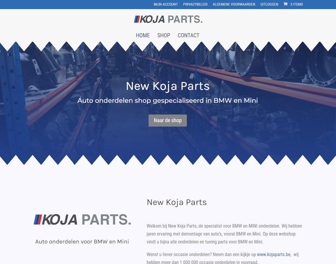 New Koja Parts